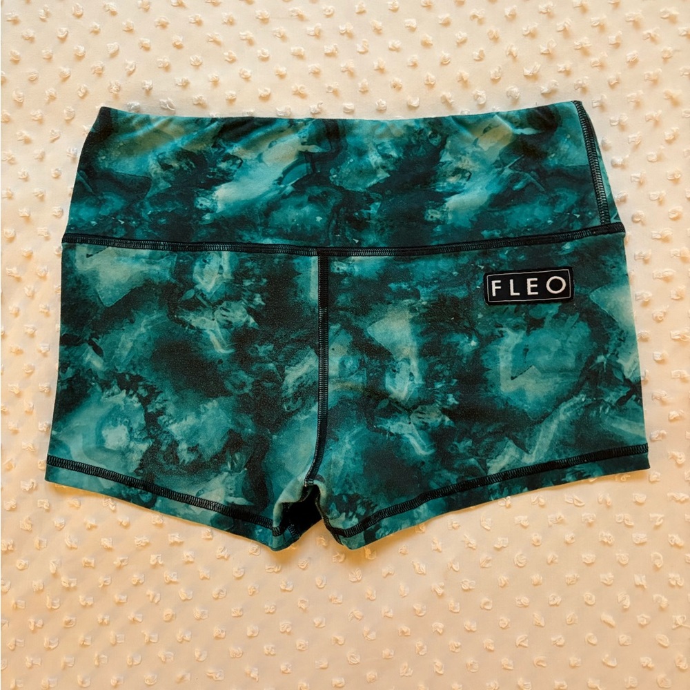 Fleo Teal Shorts